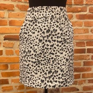 Leopard Print Skirt